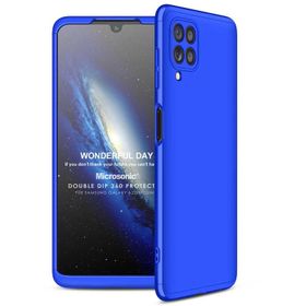 Microsonic Samsung Galaxy M22 Double Dip 360 Protective Kılıf