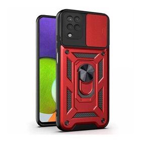 Microsonic Samsung Galaxy M22 Impact Resistant Kırmızı Kılıf