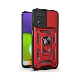 Microsonic Samsung Galaxy M22 Impact Resistant Kırmızı Kılıf