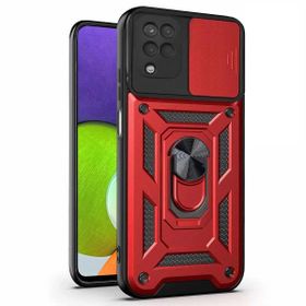 Microsonic Samsung Galaxy M22 Impact Resistant Kırmızı Kılıf