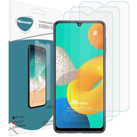 Microsonic Samsung Galaxy M22 Screen Protector Nano Glass 3 Adet Cam Ekran Koruyucu