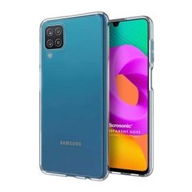 Microsonic Samsung Galaxy M22 Transparent Soft Beyaz Cep Telefonu Kılıfı