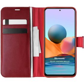 Microsonic Samsung Galaxy M23 Delux Leather Wallet Kılıf
