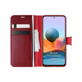 Microsonic Samsung Galaxy M23 Delux Leather Wallet Kılıf
