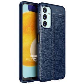 Microsonic Samsung Galaxy M23 Deri Dokulu Silikon Kılıf