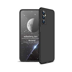 Microsonic Samsung Galaxy M23 Double Dip 360 Siyah Kılıf