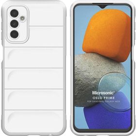 Microsonic Samsung Galaxy M23 Oslo Prime Beyaz Cep Telefonu Kılıfı