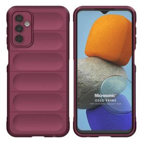Microsonic Samsung Galaxy M23 Oslo Prime Bordo Cep Telefonu Kılıfı