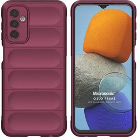 Microsonic Samsung Galaxy M23 Oslo Prime Bordo Cep Telefonu Kılıfı