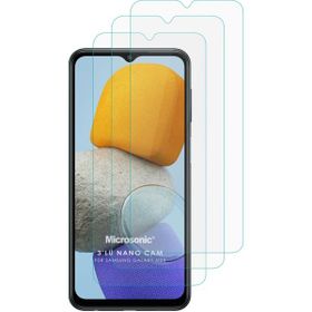 Microsonic Samsung Galaxy M23 Screen Protector Nano Glass 3 Adet Cam Ekran Koruyucu