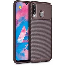 Microsonic Samsung Galaxy M30 Legion Series Kahverengi Kılıf