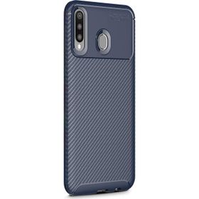 Microsonic Samsung Galaxy M30 Legion Series Lacivert Kılıf