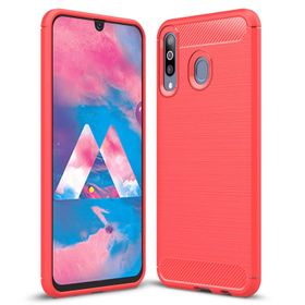 Microsonic Samsung Galaxy M30 Room Kırmızı Silikon Kılıf
