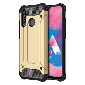 Microsonic Samsung Galaxy M30 Rugged Armor Gold Kılıf