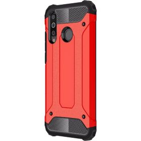 Microsonic Samsung Galaxy M30 Rugged Armor Kırmızı Kılıf
