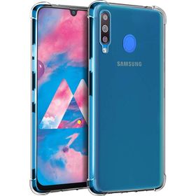 Microsonic Samsung Galaxy M30 Shock Absorbing Şeffaf Cep Telefonu Kılıfı