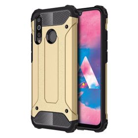 Microsonic Samsung Galaxy M30 Skyfall Transparent Clear Kırmızı Kılıf