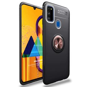 Microsonic Samsung Galaxy M30S Kickstand Ring Holder Kılıf