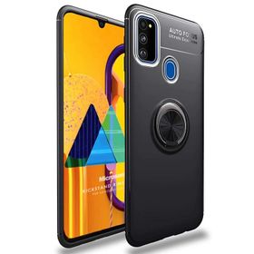 Microsonic Samsung Galaxy M30S Kickstand Ring Holder Kılıf