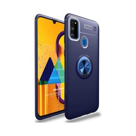 Microsonic Samsung Galaxy M30S Kickstand Ring Holder Kılıf