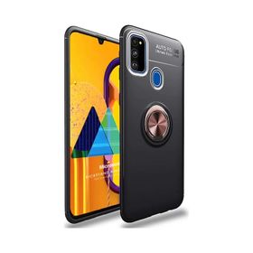Microsonic Samsung Galaxy M30S Kickstand Ring Holder Kılıf
