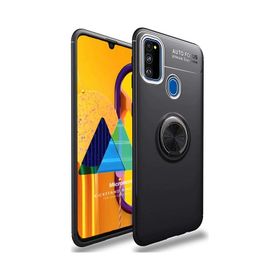 Microsonic Samsung Galaxy M30S Kickstand Ring Holder Kılıf