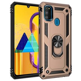 Microsonic Samsung Galaxy M30S Military Ring Holder Kılıf