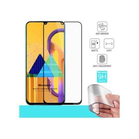 Microsonic Samsung Galaxy M30S Seramik Matte Flexible Siyah Ekran Koruyucu