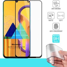 Microsonic Samsung Galaxy M30S Seramik Matte Flexible Siyah Ekran Koruyucu