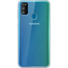 Microsonic Samsung Galaxy M30S Transparent Soft Şeffaf Beyaz Kılıf