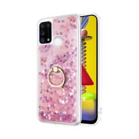 Microsonic Samsung Galaxy M31 Glitter Liquid Holder Kılıf