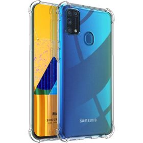 Microsonic Samsung Galaxy M31 Shock Absorbing Şeffaf Cep Telefonu Kılıfı