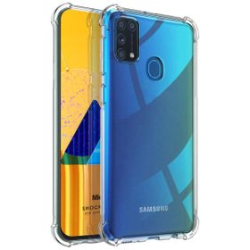 Microsonic Samsung Galaxy M31 Shock Absorbing Şeffaf Cep Telefonu Kılıfı