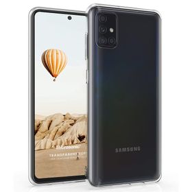 Microsonic Samsung Galaxy M31s Beyaz Transparent Soft Cep Telefon Kılıfı