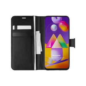Microsonic Samsung Galaxy M31S Delux Leather Wallet Kılıf
