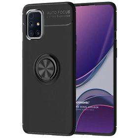 Microsonic Samsung Galaxy M31S Kickstand Ring Holder Kılıf