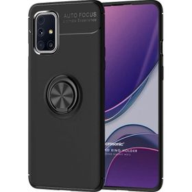 Microsonic Samsung Galaxy M31S Kickstand Ring Holder Kılıf