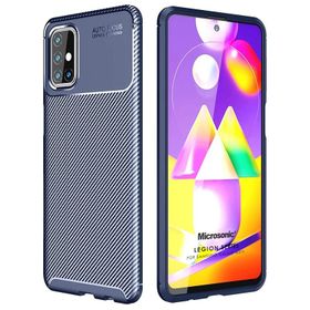 Microsonic Samsung Galaxy M31S Legion Series Lacivert Kılıf