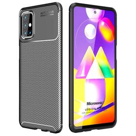 Microsonic Samsung Galaxy M31S Legion Series Siyah Kılıf