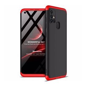 Microsonic Samsung Galaxy M31s Siyah Double Dip 360 Protective Cep Telefon Kılıfı
