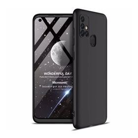 Microsonic Samsung Galaxy M31s Siyah Double Dip 360 Protective Cep Telefon Kılıfı