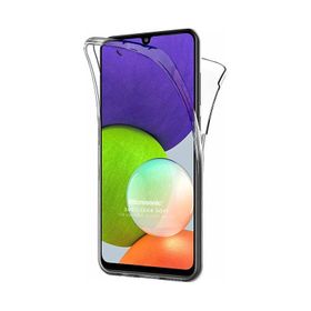 Microsonic Samsung Galaxy M32 4G 6 Tarafı Tam Full Koruma 360 Clear Soft Cep Telefonu Kılıfı