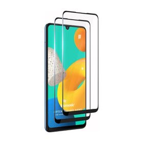 Microsonic Samsung Galaxy M32 4G Crystal Seramik Nano 2 Adet Siyah Ekran Koruyucu