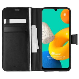 Microsonic Samsung Galaxy M32 4G Delux Leather Wallet Kılıf