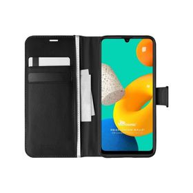 Microsonic Samsung Galaxy M32 4G Delux Leather Wallet Kılıf