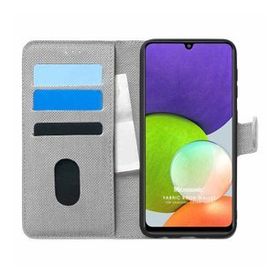 Microsonic Samsung Galaxy M32 4G Fabric Book Wallet Kılıf