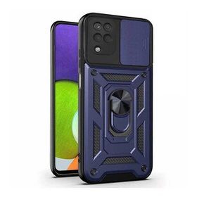 Microsonic Samsung Galaxy M32 4G Impact Resistant Lacivert Kılıf