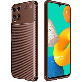 Microsonic Samsung Galaxy M32 4G Legion Series Kahverengi Kılıf