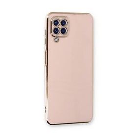 Microsonic Samsung Galaxy M32 4G Olive Plated Pembe Kılıf