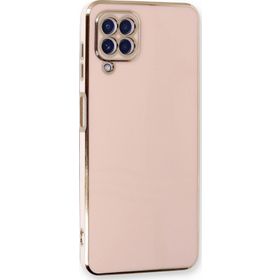 Microsonic Samsung Galaxy M32 4G Olive Plated Pembe Kılıf